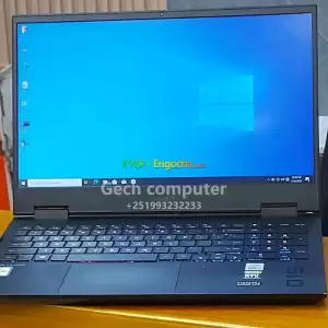 HP OMEN GAMINGOMEN  15Core i7-10th Gen1TERA SSD STORAGE16GB RAM  15.6 inch REFRESH RATE 1 in Ethiopia